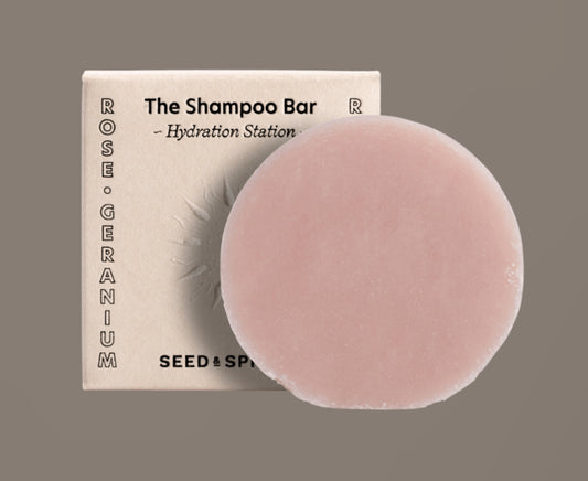 Seed & Sprout Shampoo Bar - Rose Geranium