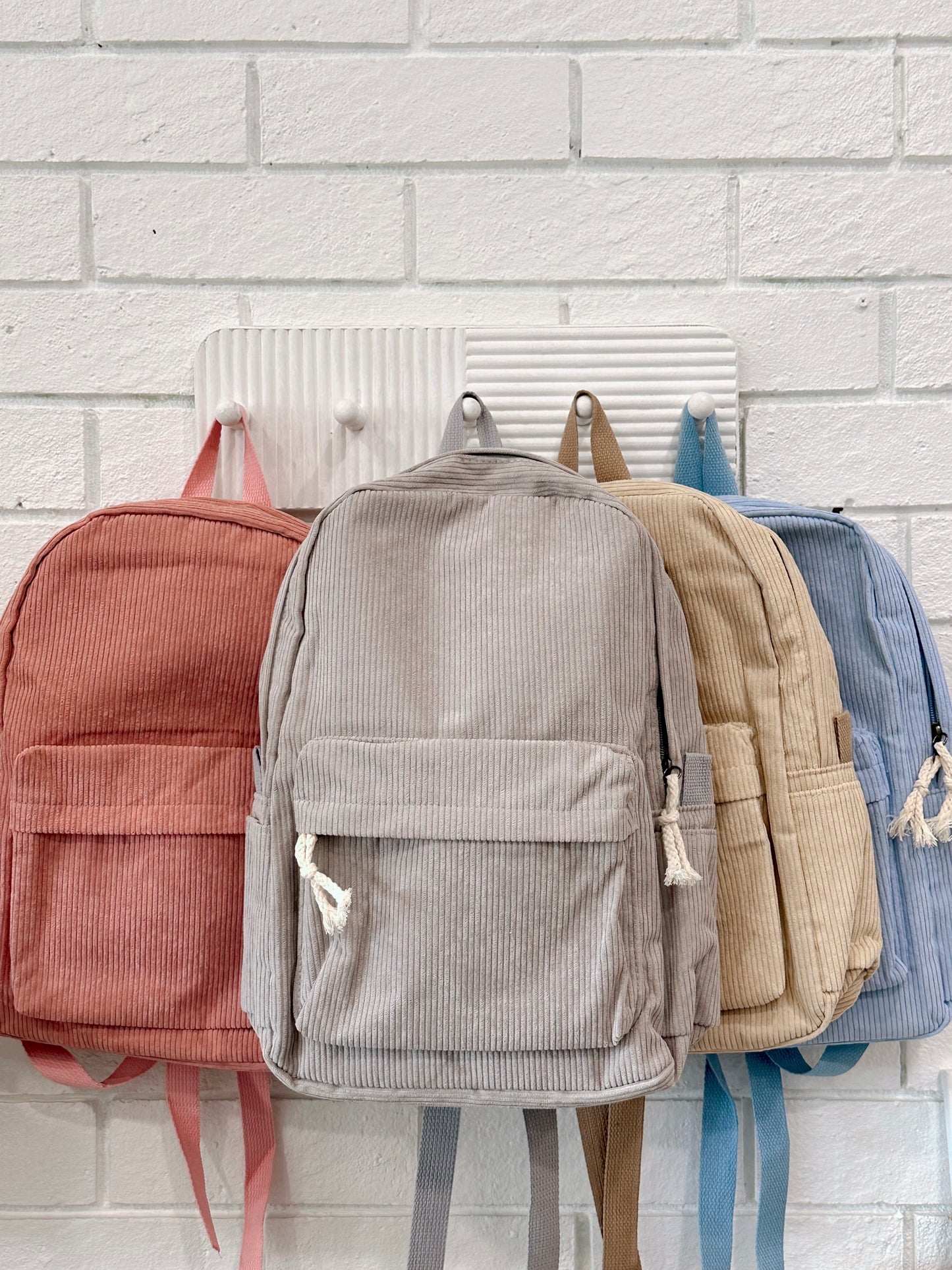 Small Corduroy Backpack