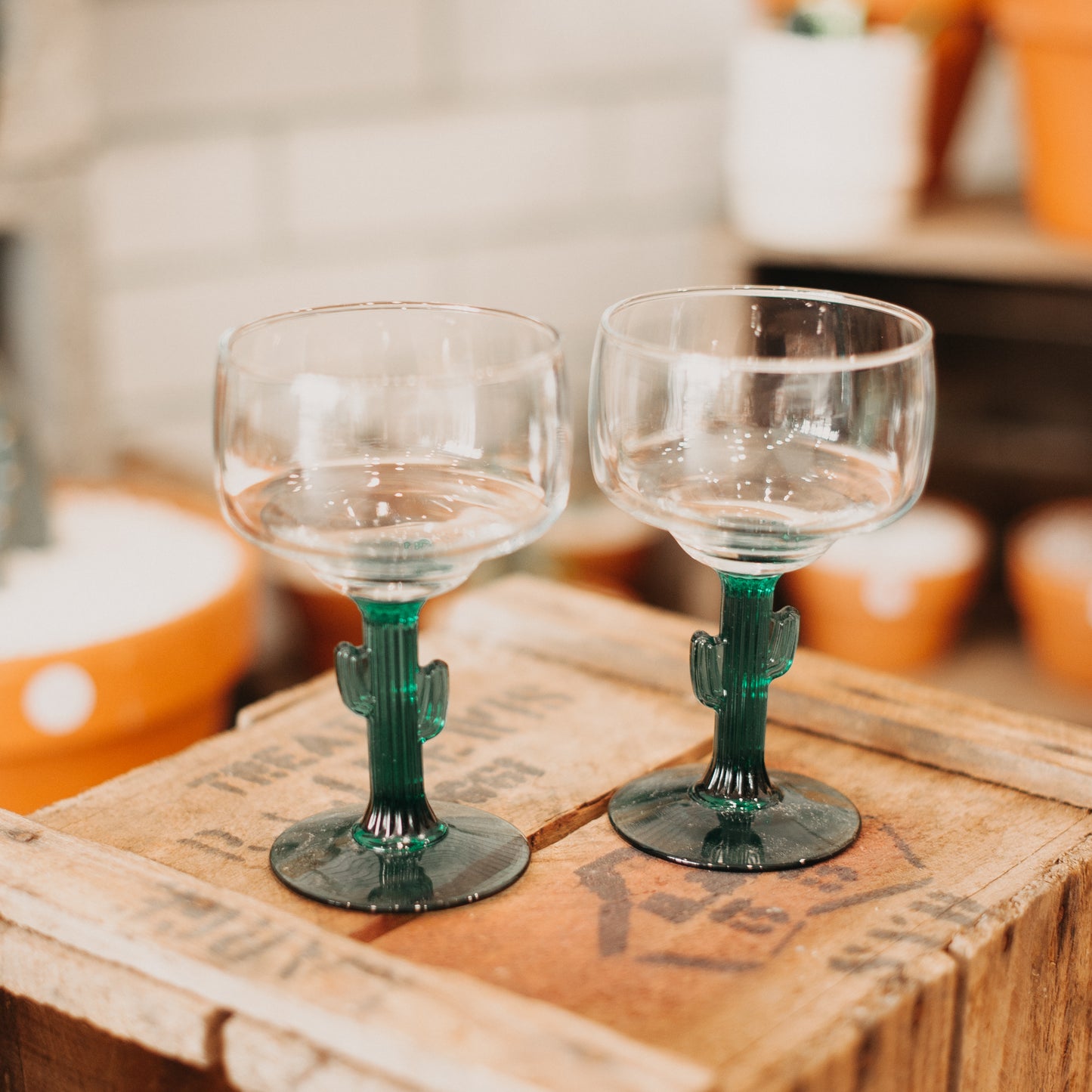 Cacti Cocktail Glass