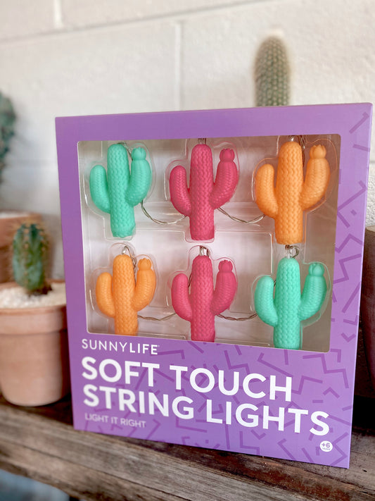 Sunnylife Cactus Soft Touch String Light