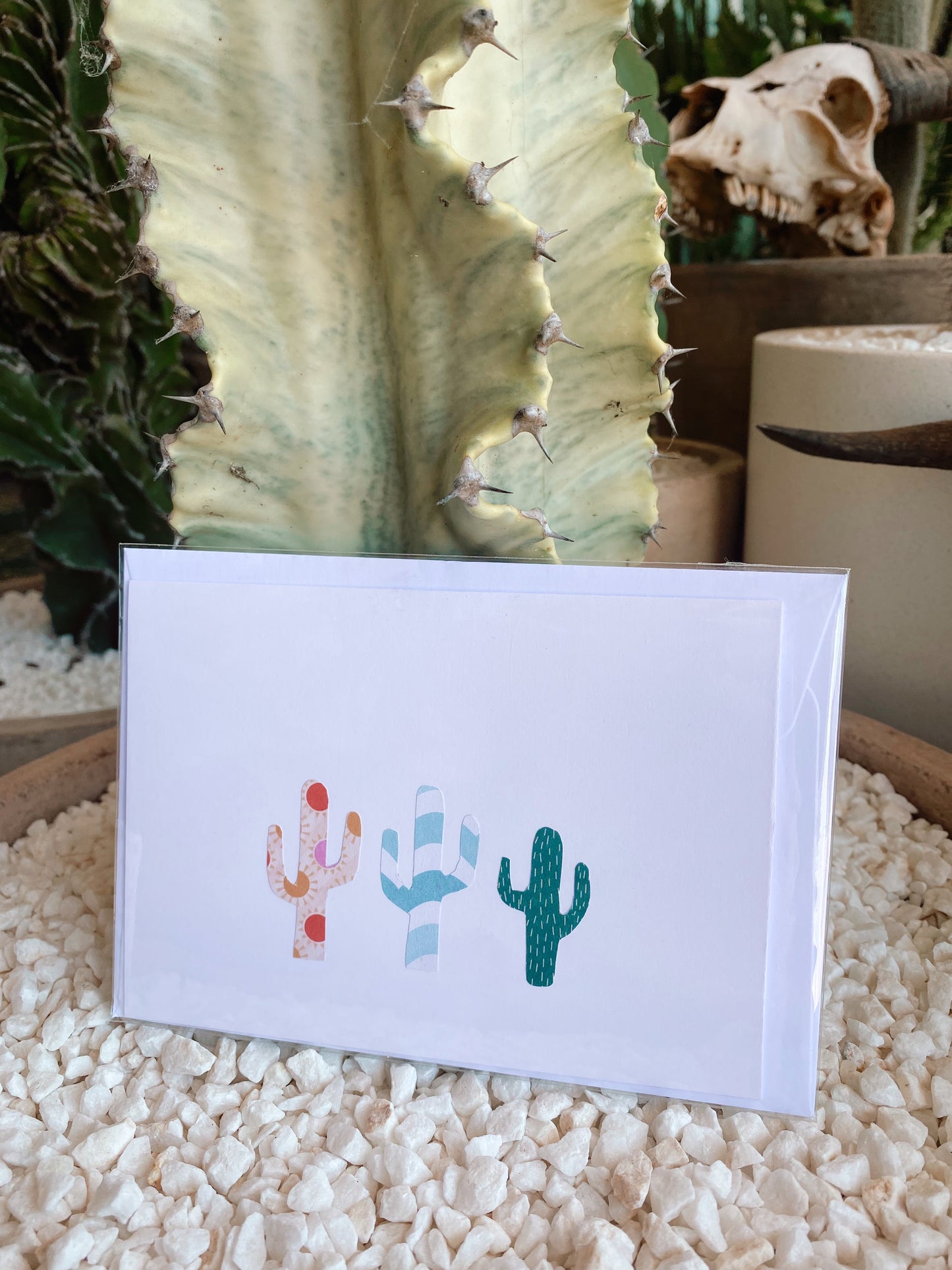 Card - Trio of Cacti