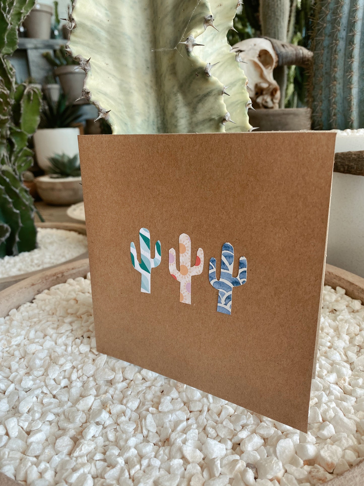 Card - Trio of Cacti