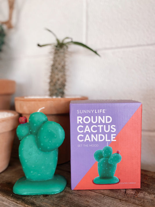 Sunnylife: Round Cactus Candle